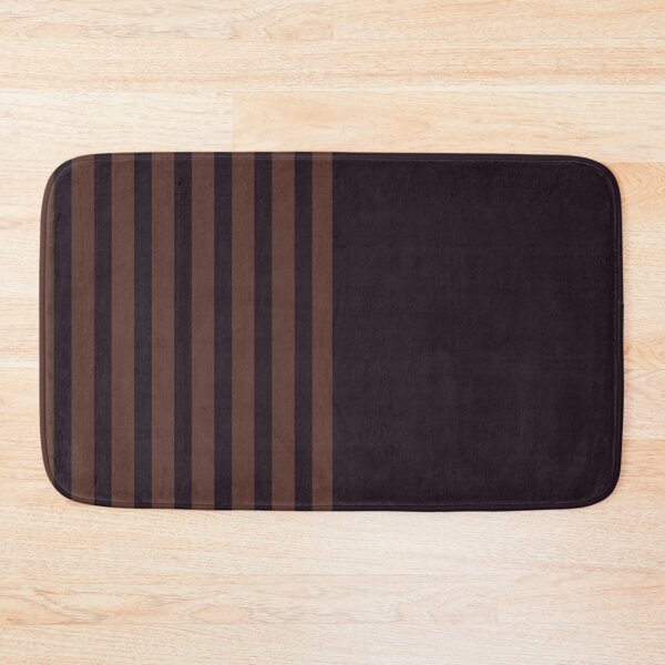 Item preview, minimalist stripes in brown and black dark academia designed and sold by neopop.