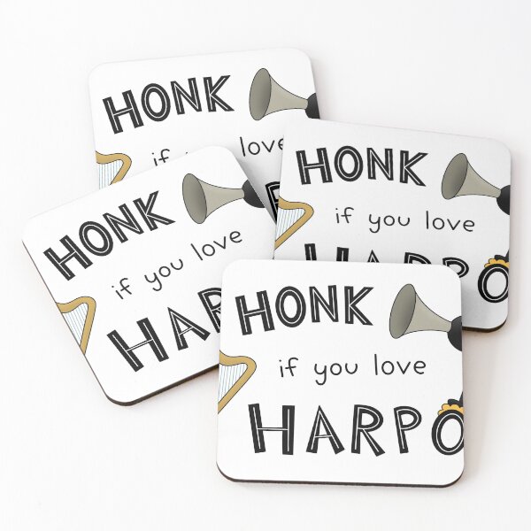 Item preview, Honk If You Love Harpo designed and sold by MeganCartoonist.