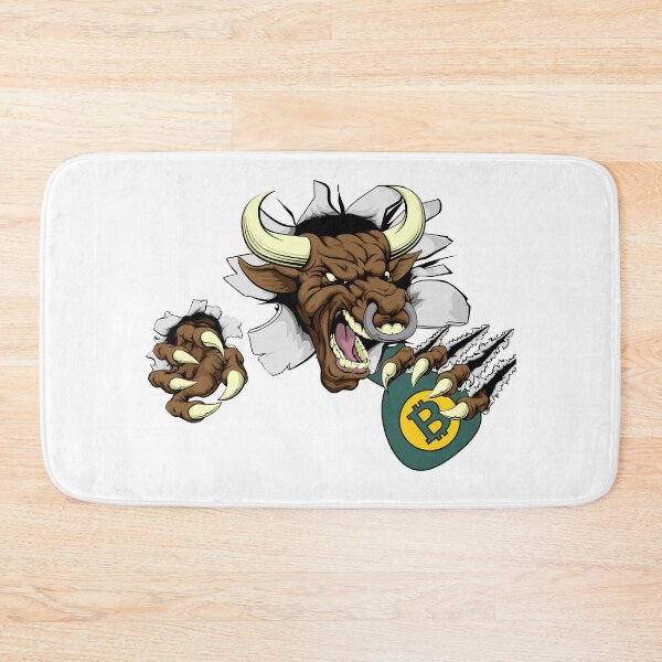 Item preview, Bitcoin Bull, BTC, Cryptocurrency designed and sold by WinningUniverse.