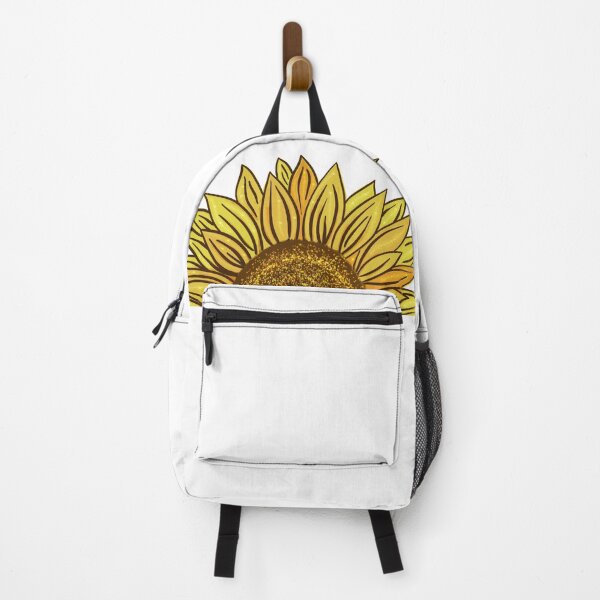 Item preview, half sunflower designed and sold by Stickerdepo.
