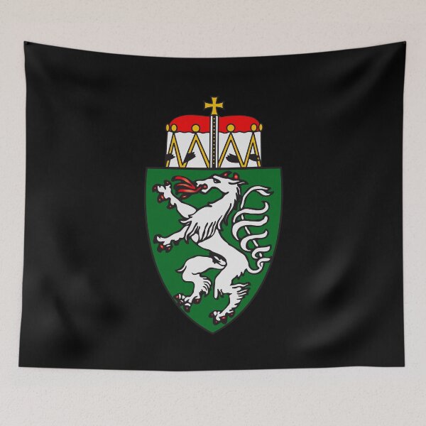 Item preview, Styria Steiermark Coat of Arms - Austrian Heraldry and flag designed and sold by Qrhoo.
