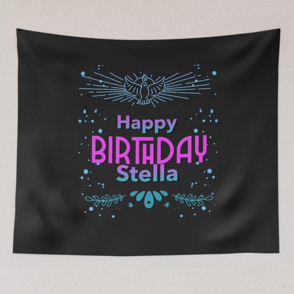 Item preview, Happy birthday Stella designed and sold by hemerton.