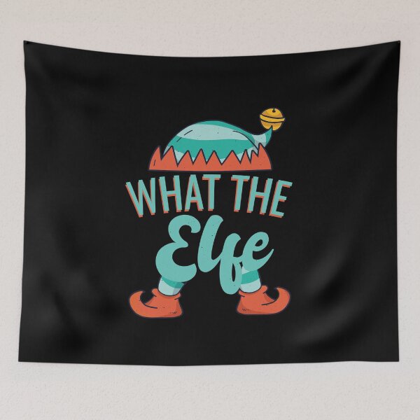 Item preview, What The Elf - Funny Christmas Costume Santa's designed and sold by abdellaoui.