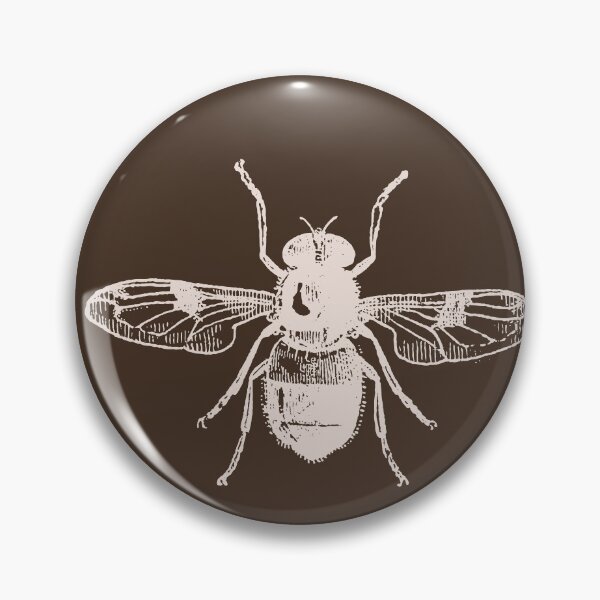Item preview, Vintage bee dark academia brown and cream designed and sold by neopop.