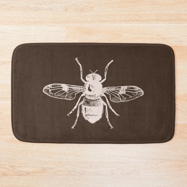 Item preview, Vintage bee dark academia brown and cream designed and sold by neopop.