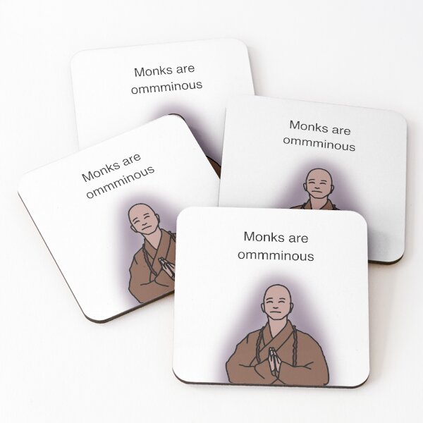 Item preview, Omminous Monks designed and sold by Punny-Products.