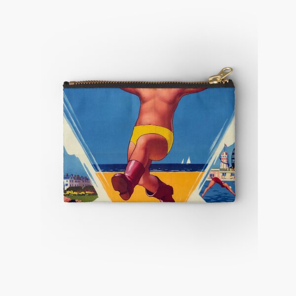 Item preview, Skegness is so bracing retro poster designed and sold by CorasPosters.