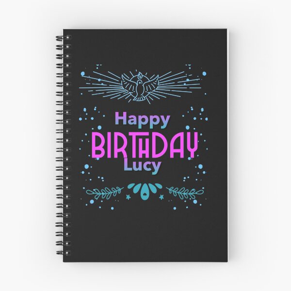 Item preview,  Happy birthday Lucy designed and sold by hemerton.