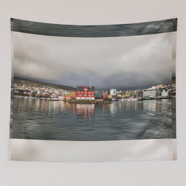 Item preview,  Torshavn, view from the water designed and sold by Dreamscape Eclectic .