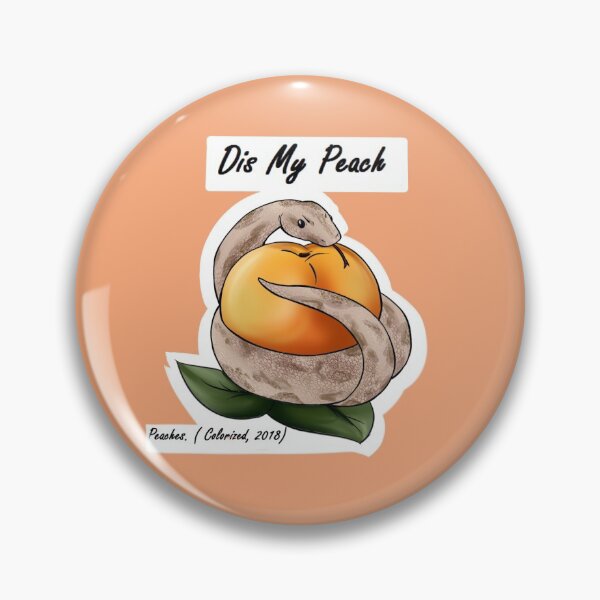 Item preview, Peaches the Snake Sticker designed and sold by KrissySempai.