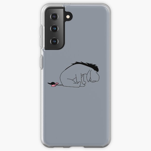 Sad Donkey Outline Samsung Galaxy Soft Case