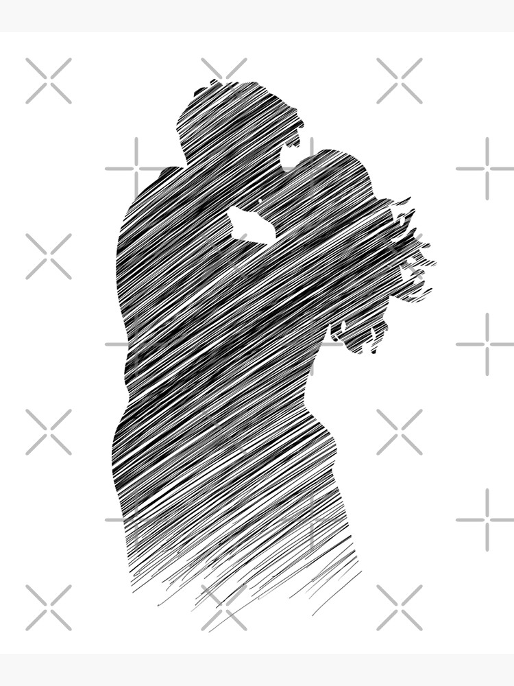 Kiss, Silhouette, Drawing, Romance, Couple, Intimate Relationship, Love,  Standing transparent background PNG clipart | HiClipart
