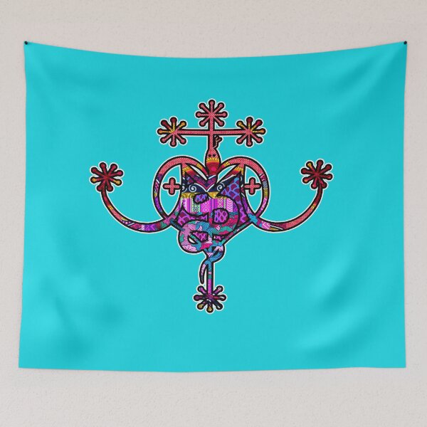 Item preview, Pink Marie Laveau Veve Sigil  designed and sold by artbyomega.