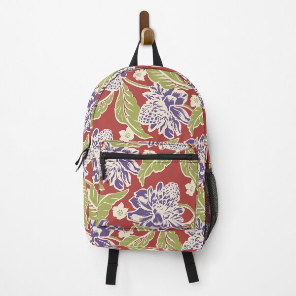 Item preview, Tropical Flowers (Carmine) designed and sold by Raqilu Designs.