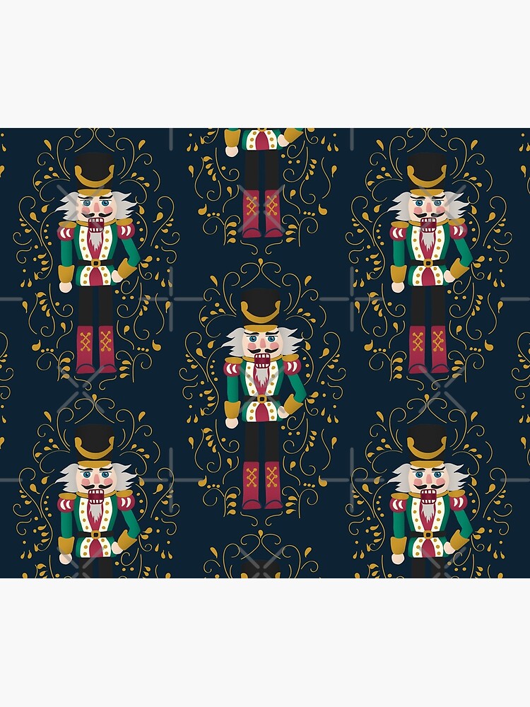 Thumbnail 5 of 5, Shower Curtain, Nutcraker soldier designed and sold by Sukistic.