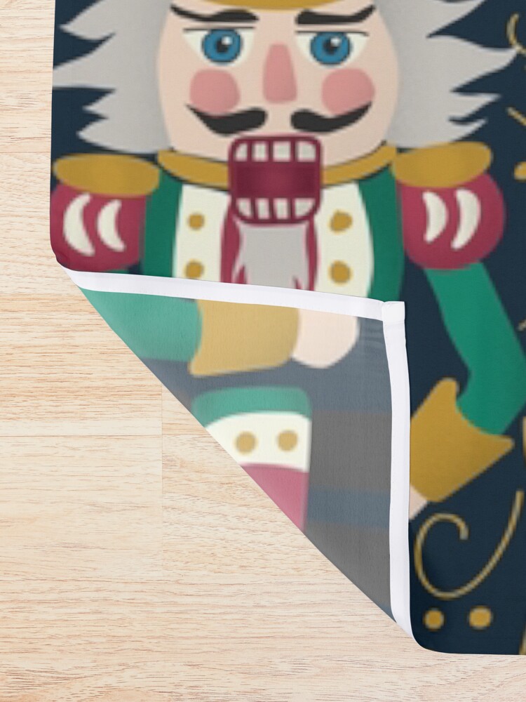 Thumbnail 2 of 5, Shower Curtain, Nutcraker soldier designed and sold by Sukistic.
