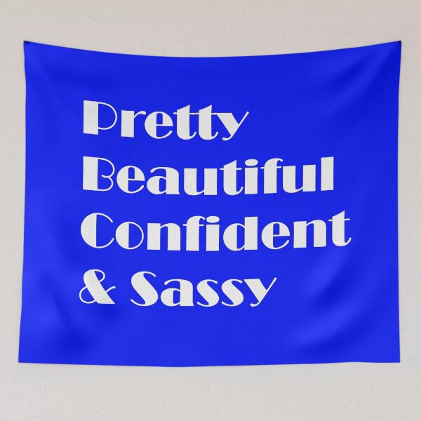 Item preview, Pretty, Beautiful, Confident & Sassy  designed and sold by ThingsByJoy.