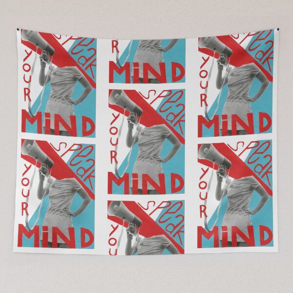 Item preview, SPEAK YOUR MIND designed and sold by NumbLock.