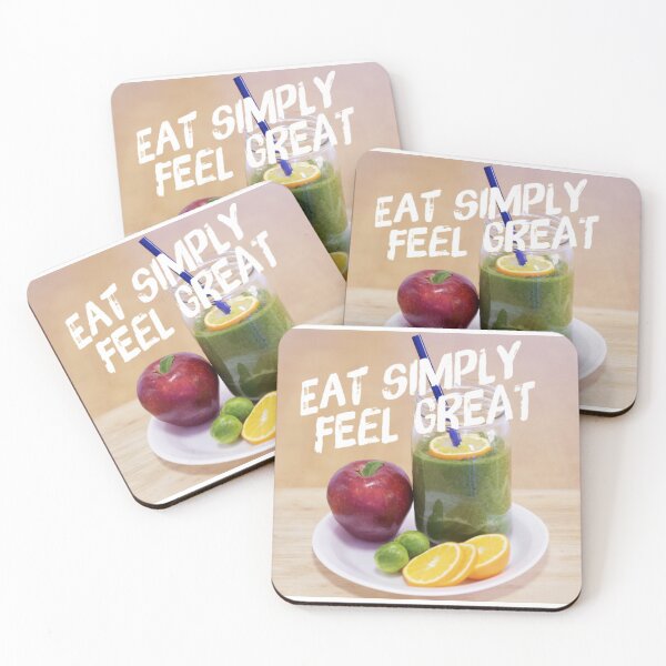Item preview, Eat Simply Feel Great designed and sold by Twittlefish.