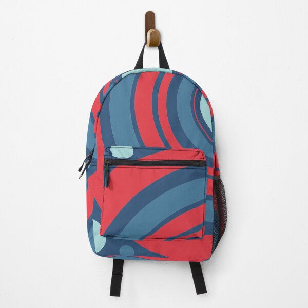 Item preview, Dot Day Red Blue Pattern designed and sold by Life Is Beautiful.