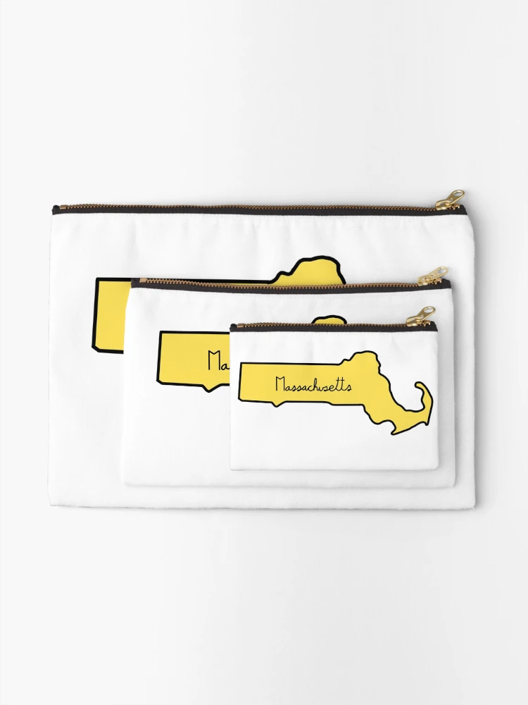Thumbnail 2 of 4, Zipper Pouch, Massachusetts designed and sold by RMSdesigns.