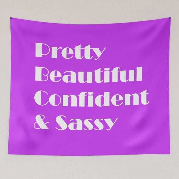 Item preview, Pretty, Beautiful, Confident & Sassy  designed and sold by ThingsByJoy.