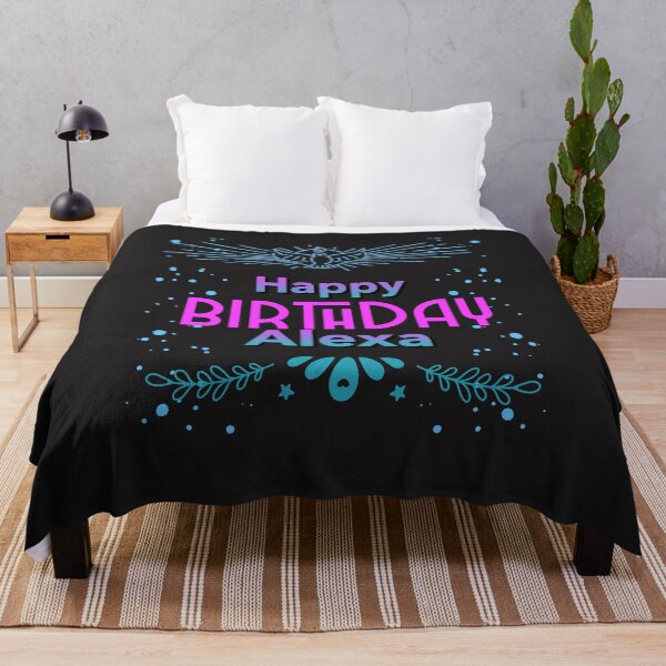 Item preview, Happy birthday Alexa designed and sold by hemerton.