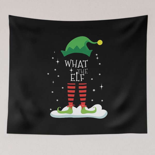 Item preview, What The Elf - Funny Christmas Costume Santa's designed and sold by abdellaoui.