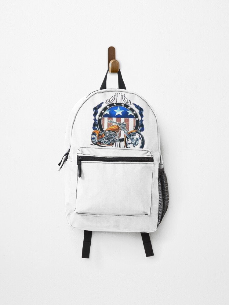 Thumbnail 1 of 3, Backpack, arch motorcycle designed and sold by nikadesign2021.