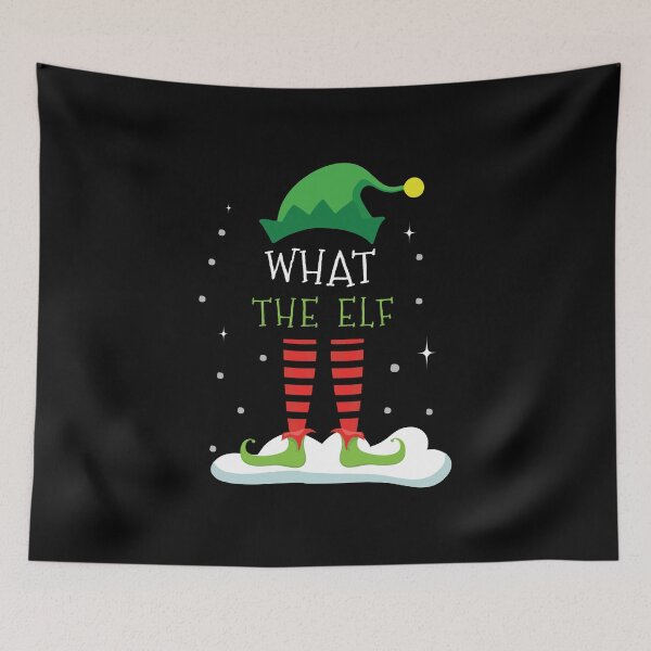 Item preview, What The Elf - Funny Christmas Costume Santa's designed and sold by abdellaoui.