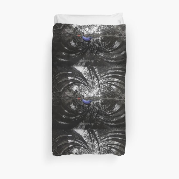 Kayaking among triffids Duvet Cover