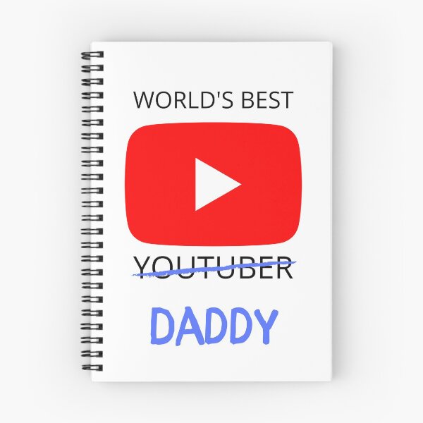 Item preview, World's Best Youtuber Daddy Design designed and sold by Gramsta.