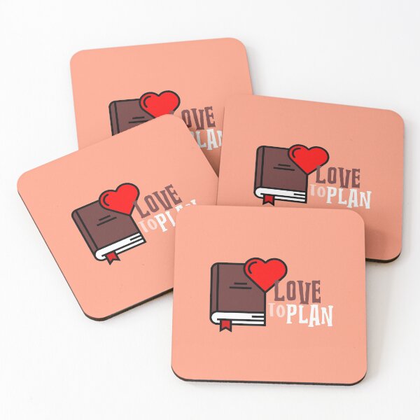 Item preview, Love To Plan designed and sold by ikoneShop.