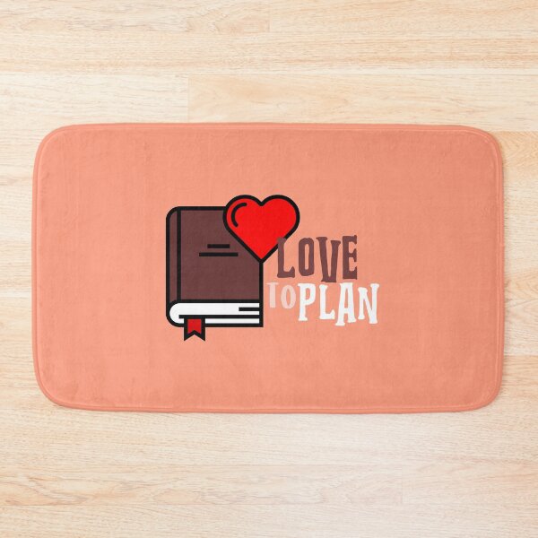 Item preview, Love To Plan designed and sold by ikoneShop.