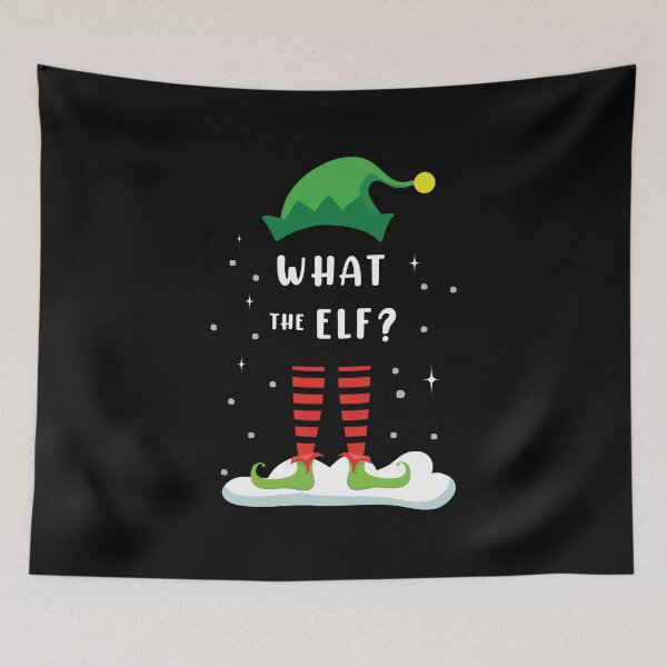 Item preview, What The Elf - Funny Christmas Costume Santa's designed and sold by abdellaoui.