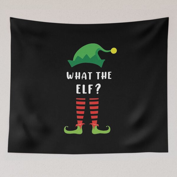 Item preview, What The Elf - Funny Christmas Costume Santa's designed and sold by abdellaoui.