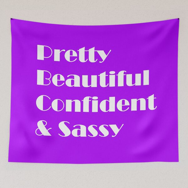 Item preview, Pretty, Beautiful, Confident & Sassy  designed and sold by ThingsByJoy.