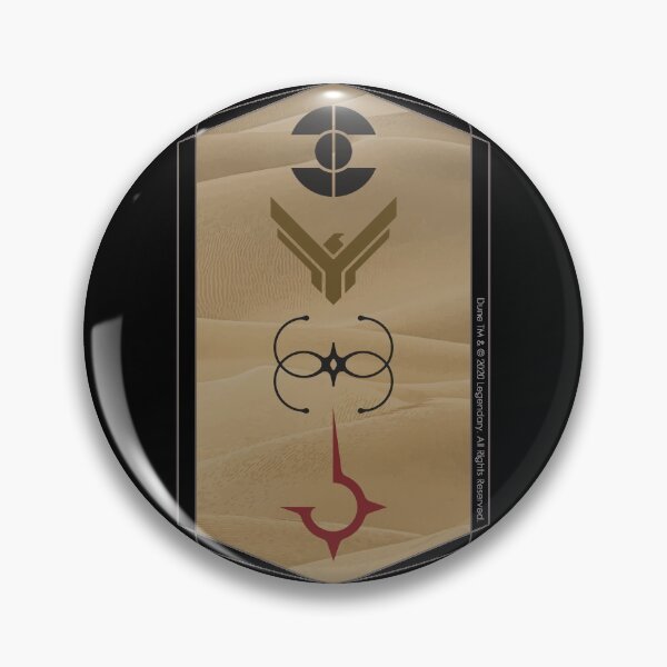 Item preview, Houses of Dune Art Design - Dune (2020 film) designed and sold by GDCdesigns.