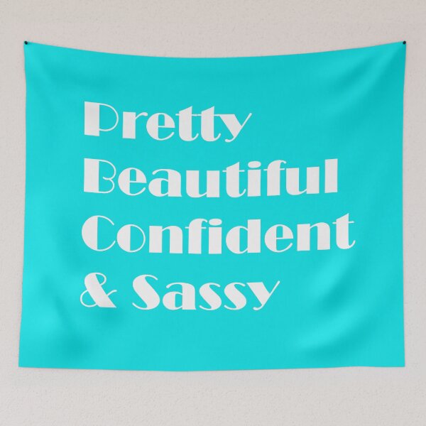Item preview, Pretty, Beautiful, Confident & Sassy  designed and sold by ThingsByJoy.