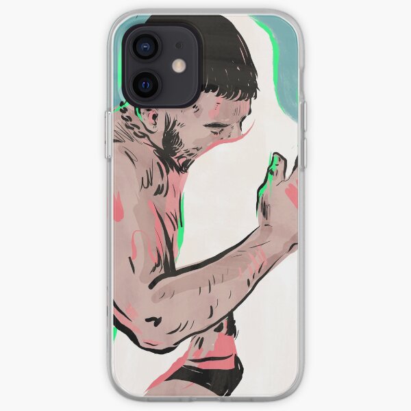 Missing you - Man huging a shadow iPhone Soft Case
