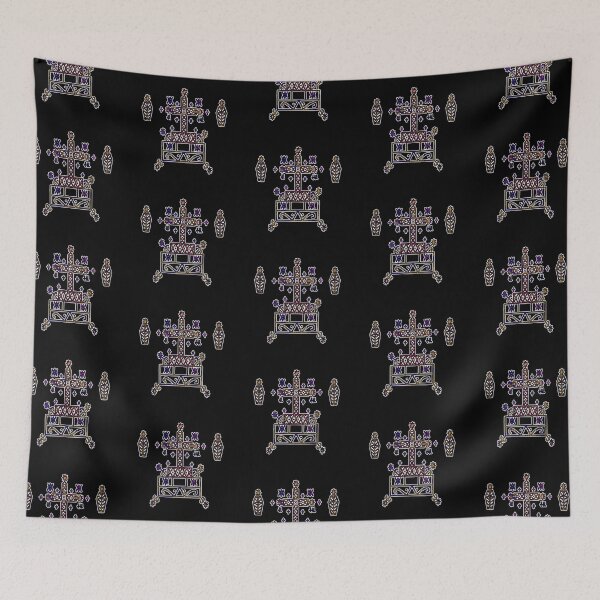 Item preview, Purple Baron Samedi Veve Sigil designed and sold by artbyomega.