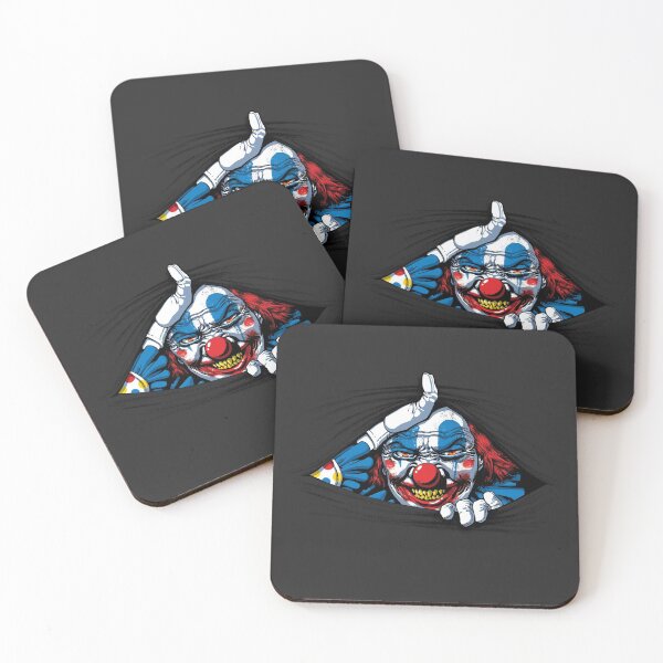 Item preview, Scary Evil Horror Clown Peeking From Your Wherever designed and sold by ctkrstudio.