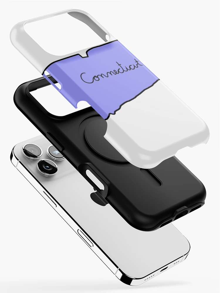 Thumbnail 2 of 4, iPhone Case, Connecticut designed and sold by RMSdesigns.