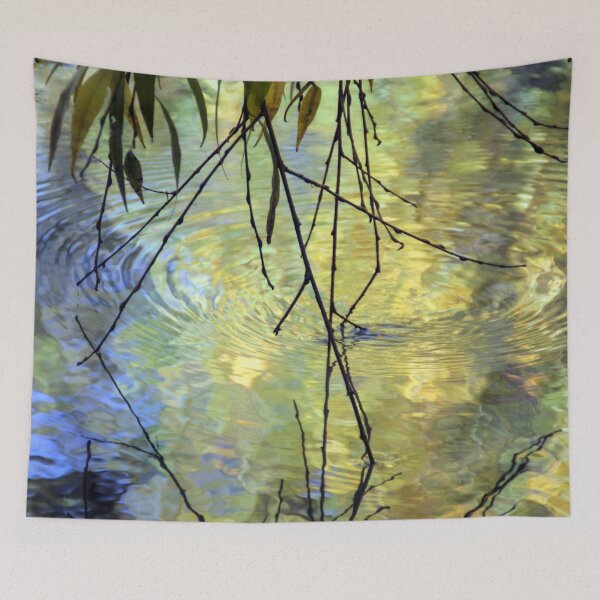 Item preview, Blue Yellow Willow Water designed and sold by Esther Frieda.