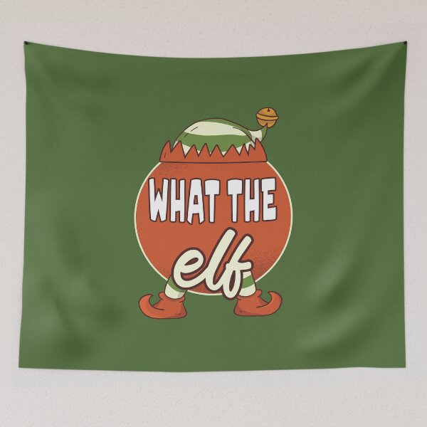 Item preview, What The Elf - Funny Christmas Costume Santa's designed and sold by abdellaoui.