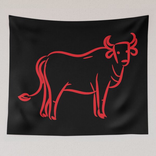 Item preview, Year of the OX Chinese New Year Good Luck and Fortune designed and sold by coffeetea2020.