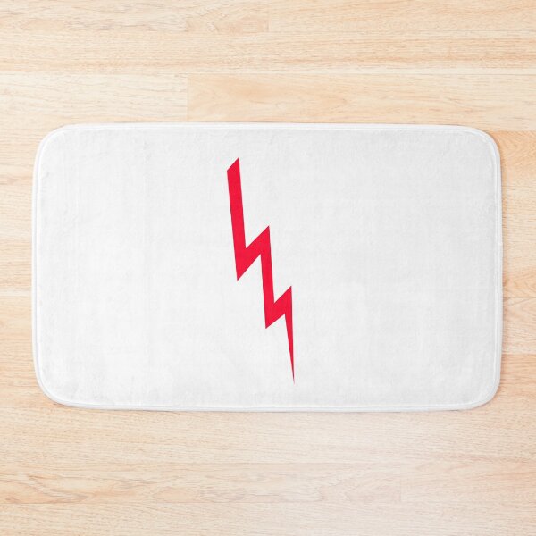Item preview, Red Lightning Bolt Symbol designed and sold by oxoxoxo.