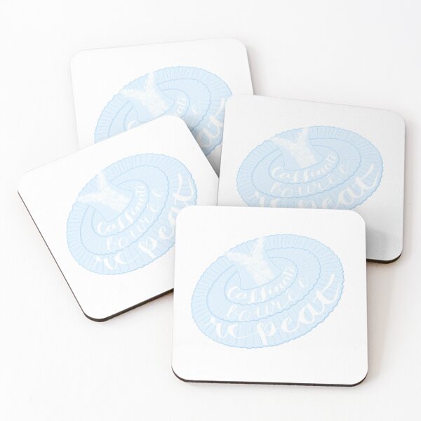 Item preview, Caffeinate, bourée, repeat designed and sold by awaterman.