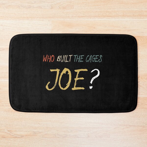 Item preview, Who Built The Cages, Joe? designed and sold by AnimaLovers.