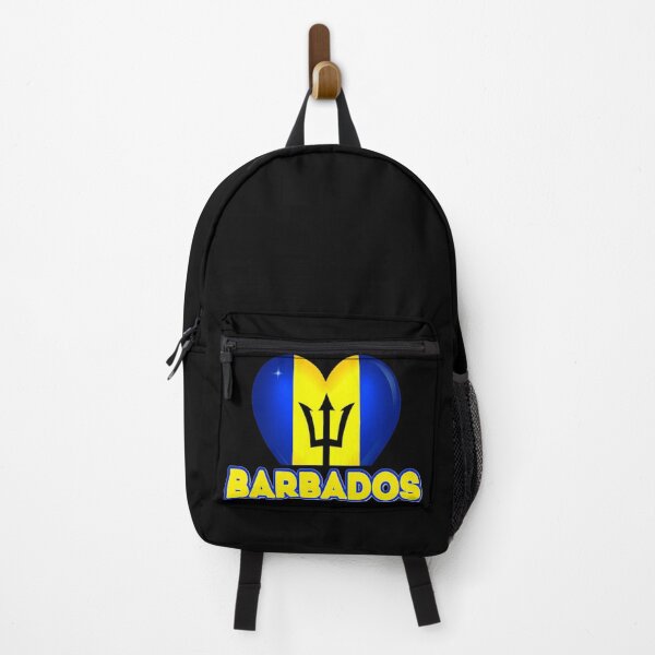 Item preview, Barbados National Flag Heart Graphic designed and sold by JG0024.